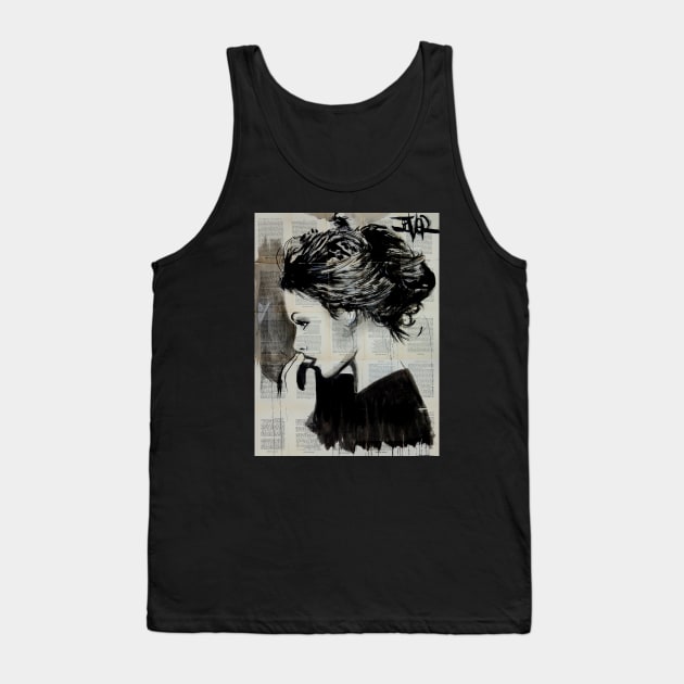 Gentle reminder Tank Top by Loui Jover 